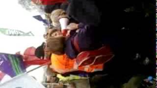 More of Ed Miliband getting heckled and booed at TUC rally - 26th March