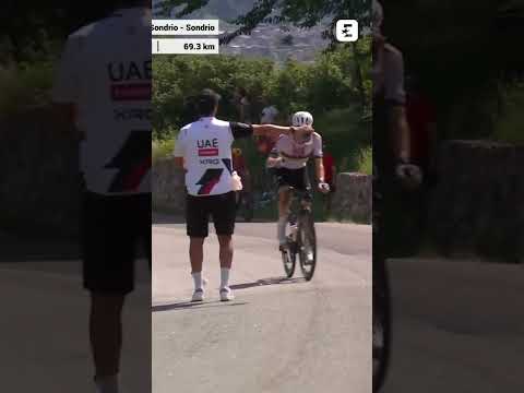 Video Pogacar decide di attaccare a 70 km dallarrivo
