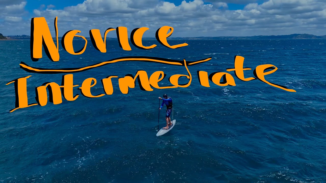 Начинающий/средний уровень, катание на SUP-фойле по ветру.