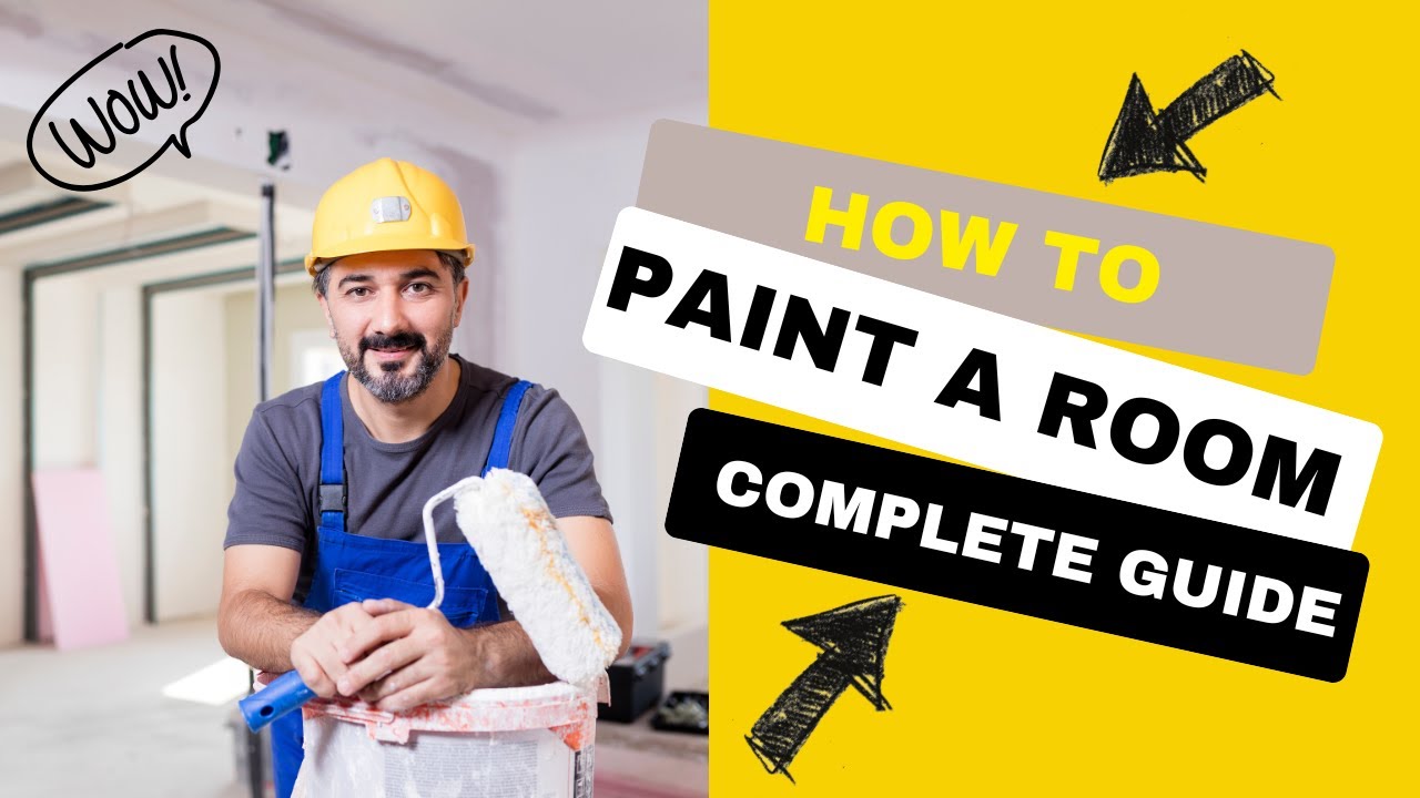 Yllee® How to Paint a room with New Plaster Wall Complete Guide