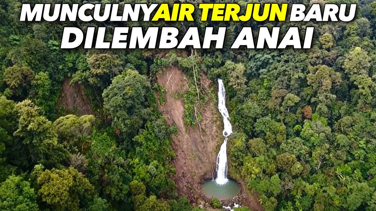 DILUAR NALAR 😱 Munculnya Air Terjun Baru Setelah Kejadian Galodo di Lembah Anai