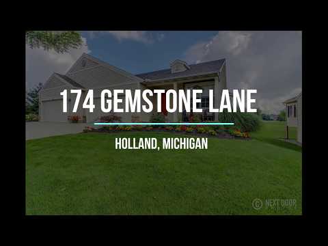 174 Gemstone Lane, Holland, MI home video tour
