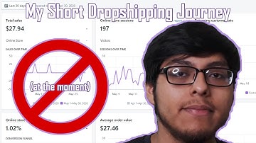 My Short Dropshipping Journey...