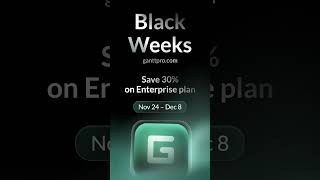 Black Friday with GanttPRO #shorts