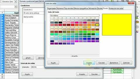 C2-3-01. Formatos condicionales basados en el valor de una celda en LibreOffice Calc