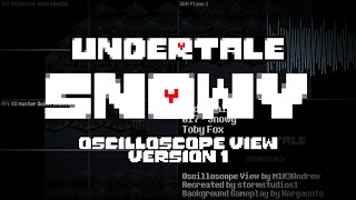 Undertale OST: 017 - Snowy (Oscilloscope View)