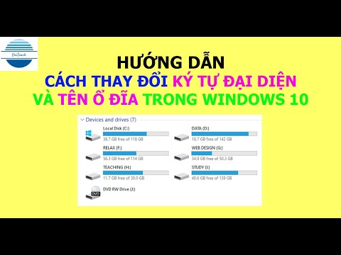Video Cách thay đổi TÊN và KÝ TỰ đại diện cho các Ổ ĐĨA... - youtube