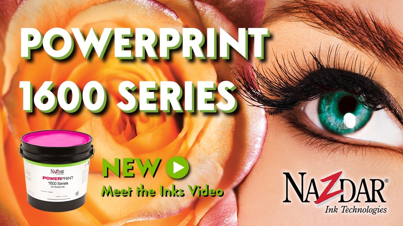Nazdar PowerPrint 1600 Series UV Screen Ink