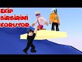 EKİP BİRBİRİNİ KORUYOR | ROBLOX CURSED İSLAND