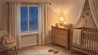 Baby Sleep Music 🌙 Gentle Rocking Lullaby with Music Box & Soft Humming | 1 Hour screenshot 4