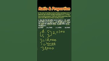 Ratio & Proportion(अनुपात- समानुपात)|short tricks|FOR RRB,GROUP-D,UPSC, SSC,CGL,CHSL, #shorts #maths