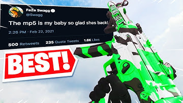 the OG MP5 in WARZONE IS BACK AND BETTER (BEST MP5 SETUP in COLD WAR WARZONE)