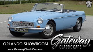 1965 MG MGB Roadster For Sale Gateway Classic Cars Orlando #1866