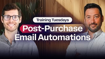 Post-Purchase Email Automations