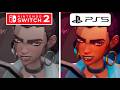 People of Note PS5 vs Nintendo Switch 2 Graphics Comparison