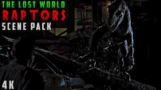 Raptors 4K Scene Pack The Lost World Jurassic Park