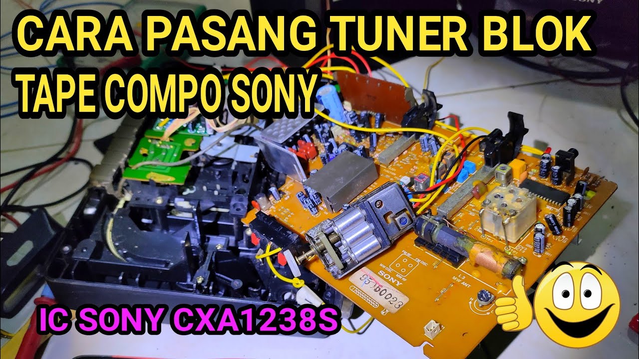 CARA PASANG TUNER BLOK PADA RADIO TAPE COMPO