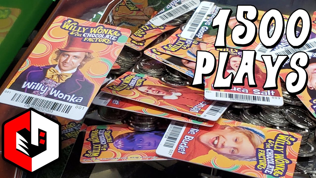 Выиграй золотой билет! Вилли Вонка, толкатель монет, 1500 ИГРОВ!