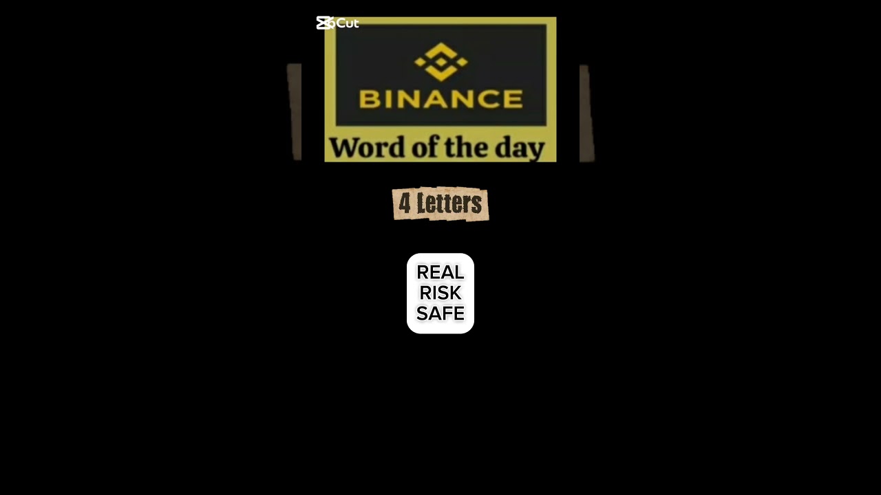 Binance word of the day answer today | word answer today 