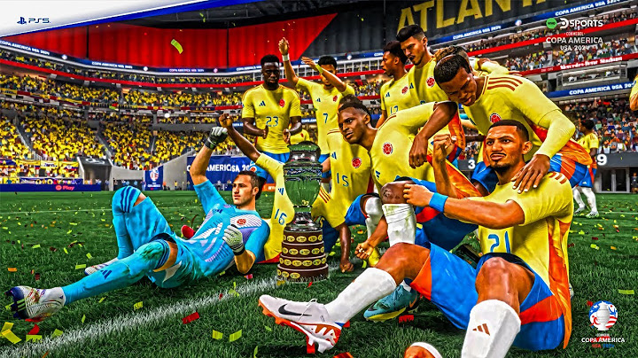 Copa America 2024 - Argentina Vs Colombia | Final Full Match - (FC24 Gameplay)