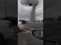 Small Tornado on a Parking Lot