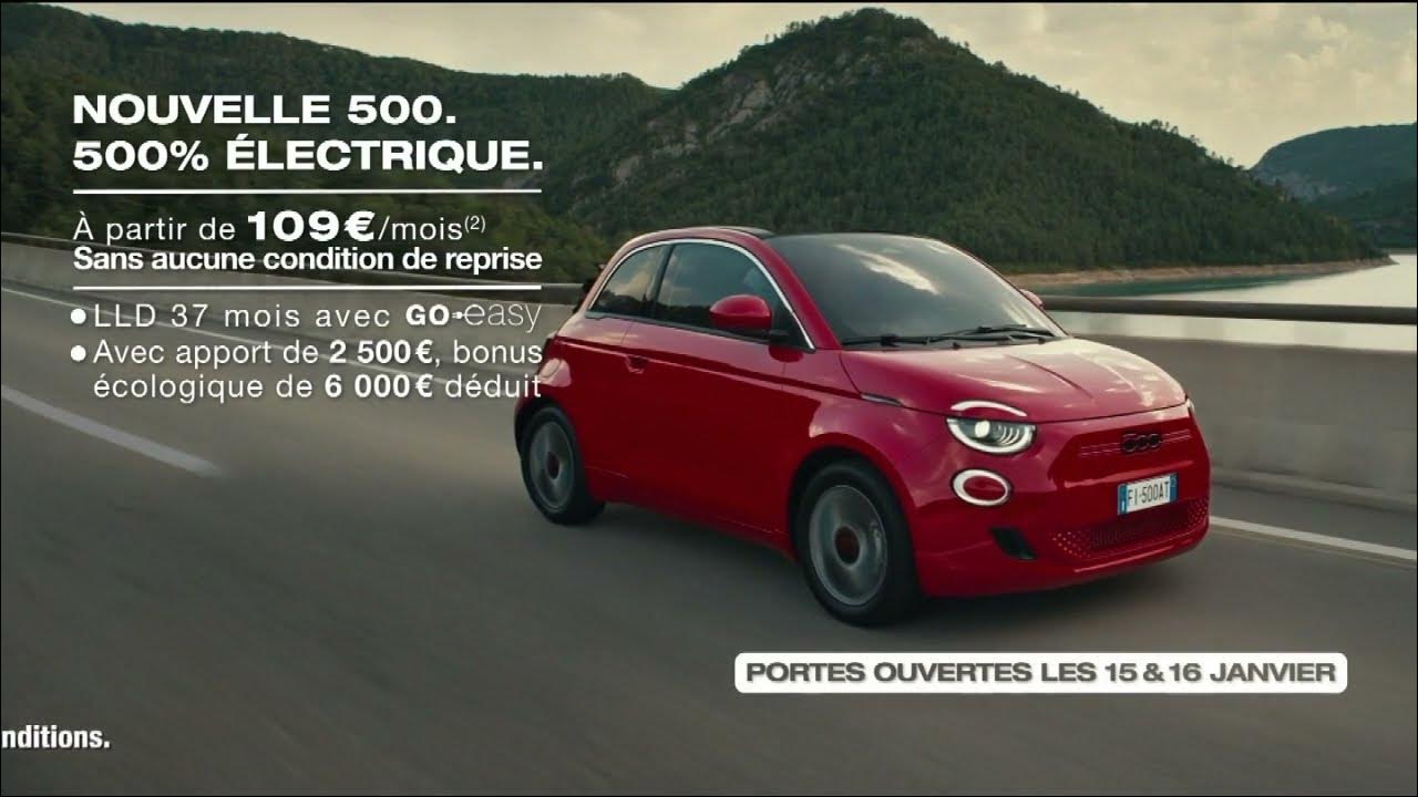 Acteur Pub Fiat 500 électrique Nouvelle Fiat 500 Red "500% électrique" Pub 30s - YouTube