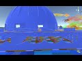 In Unity game engine my designed city new scene corrected view1