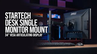 StarTech Desk Mount Monitor Arm Single - Up to 34"