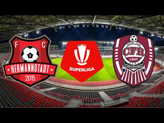 FC Hermannstadt - CFR Cluj Live, în etapa a 15-a din Superliga