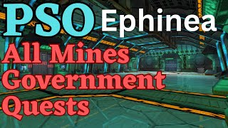 PSO: Episode 1 - All Mines Government Quests