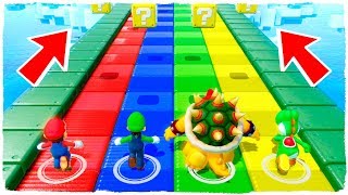 ¡Jugamos carreras de Lucky Blocks y más Minijuegos en Mario Party con TinenQa! - Manucraft