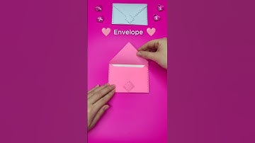 How to Make Easy Paper Envelopes 💌 💖 Cute Origami Envelope Ideas ❤ DIY Paper Craft