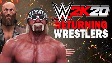 WWE Wrestlers Who Have Returned To WWE 2K20!