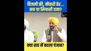 Bhagwant Mann's BIG Claims on Free Electricity and Jobs in Punjab!