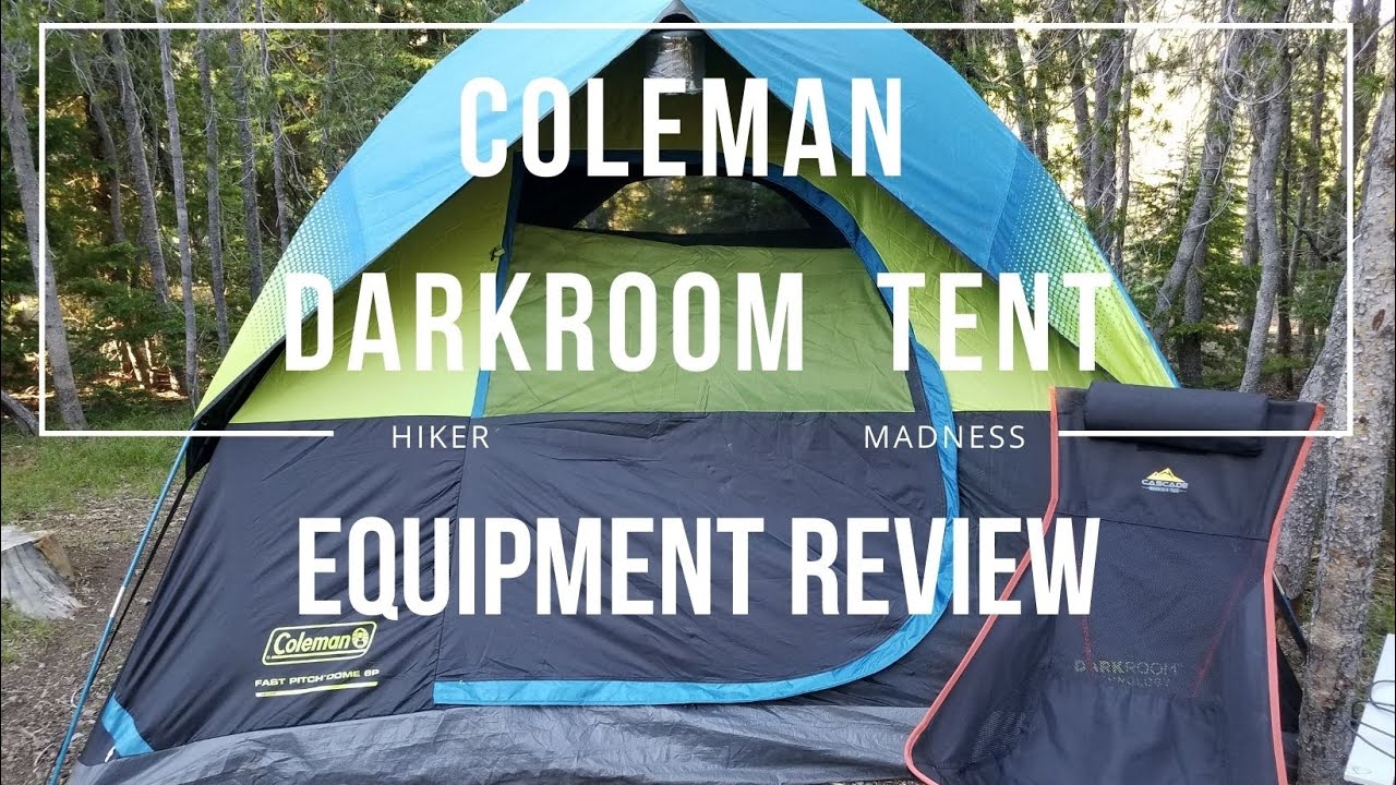 Coleman Fast Pitch 6P Dark Room Technology Tent Review