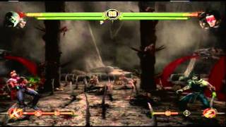 Mortal Kombat 9 - Sindel & Reptile Ladder Playthrough Part 1 (Request)