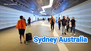 Sydney City : Wynyard Tunnel To Barangaroo - Australia