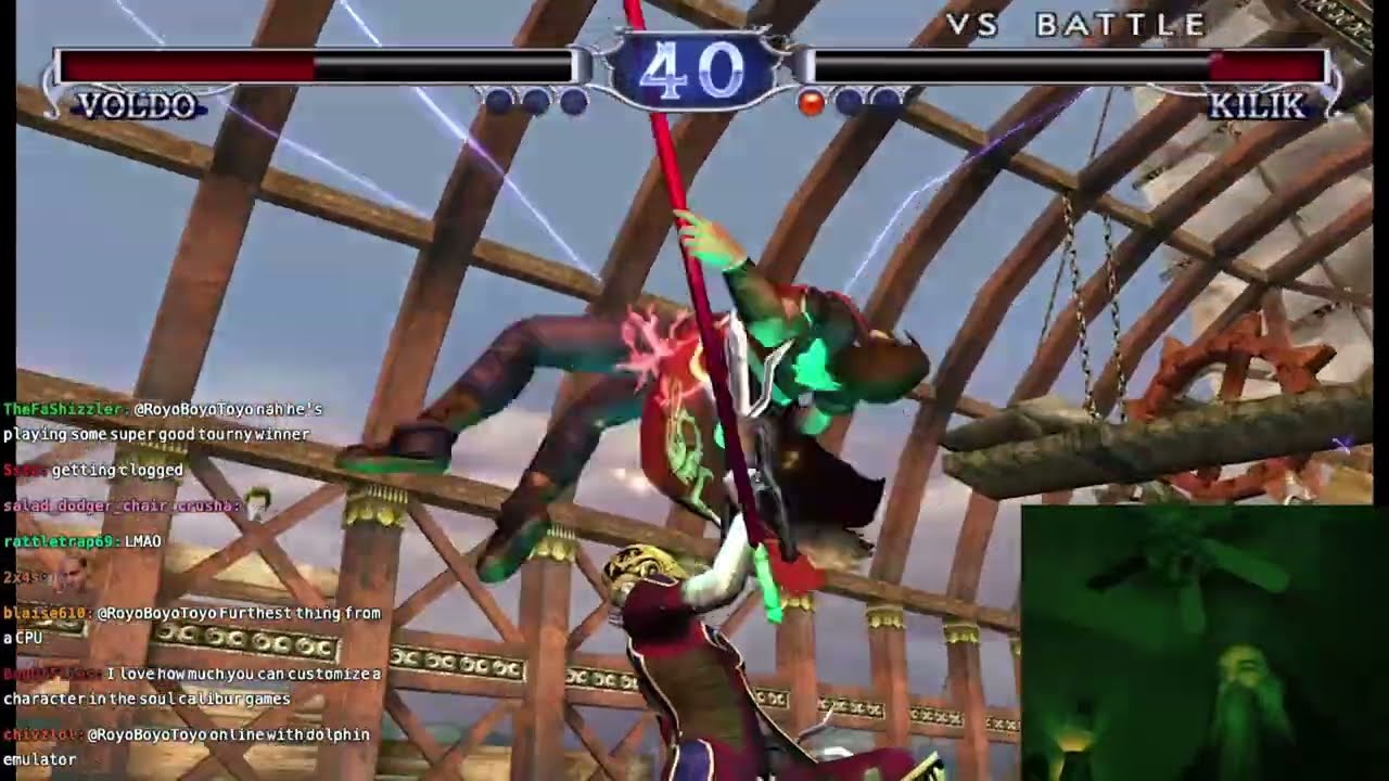 Soul Calibur 2 Plus: Aris (Voldo) vs. KNR (Kilik)