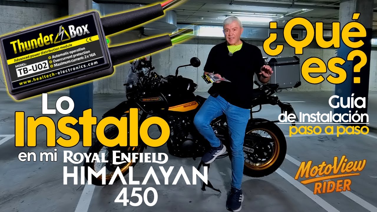 Instalo el ThunderBox en mi Himalayan 450 | Guía Paso a Paso