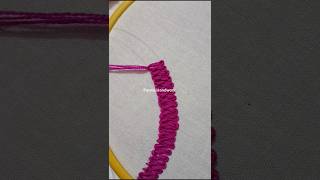 so adorable border embroidery #handembroidery #viral #handmade #crochet #new