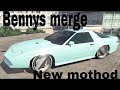 *New* How you get Benny wheels on any car *gta 5 car merge*