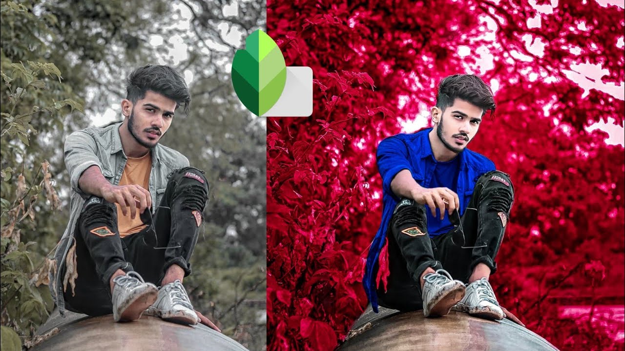 Snapseed Moody Red Photo Editing || Snapseed Photo Editing || PRANJAL EDITZ