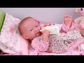 Play Dolls stories about New bedroom for baby and house chores!