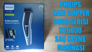 Philips Hai̇r Cli̇pper 5000 Seri̇si̇ Hc5630 Saç Kesme Maki̇nasi