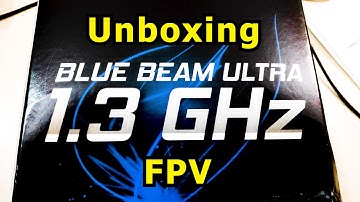 Unboxing BLUE BEAM ULTRA 1.3GHZ ANTENNA for Long Range FPV Rc Car
