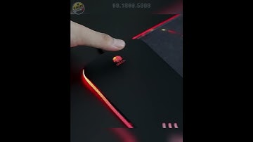 LÓT CHUỘT CỠ LỚN 80X30CM LED RGB TÍCH HỢP SẠC KHÔNG DÂY 15W #chimzinzin #lótchuột #bàndichuột #led