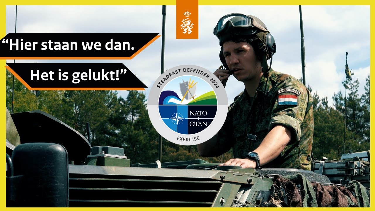 Strategische verplaatsing geen probleem voor de landmacht 💪🏼 NATO-oefening STEADFAST DEFENDER