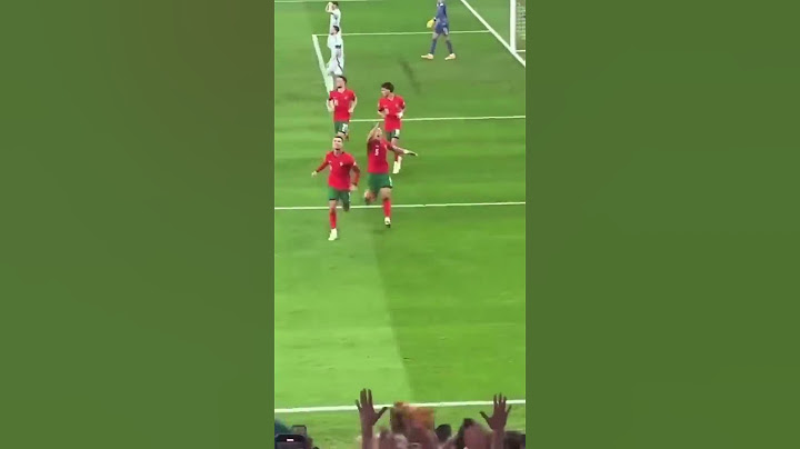 Cristiano Ronaldo scores the winning goal for Portugal vs Scotland. #siuuuuu