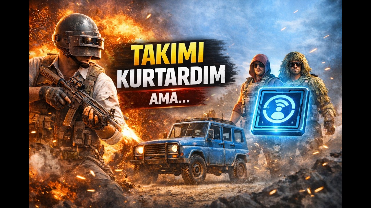 TAKIMI 2 KEZ GERİ ÇAĞIRDIM! 😱 | ÇILGIN ÇATIŞMALAR + SONDA KALP KIRAN 2.LİK | PUBG PC/ERANGEL/SQUAD