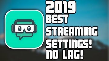 Best Streamlabs OBS settings for 720P 60FPS! (2019)